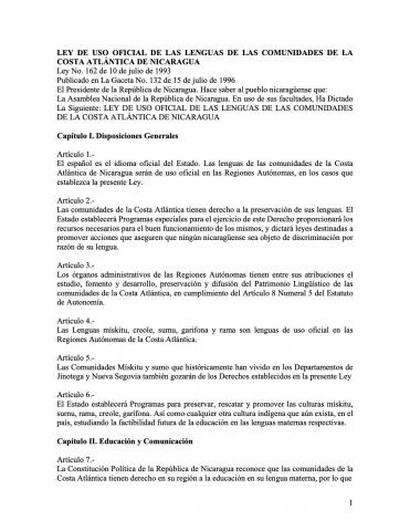 Ley de Lenguas